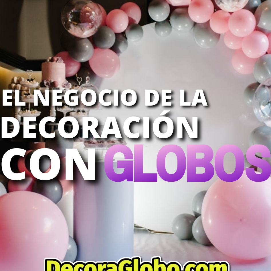 curso de decoración con globos